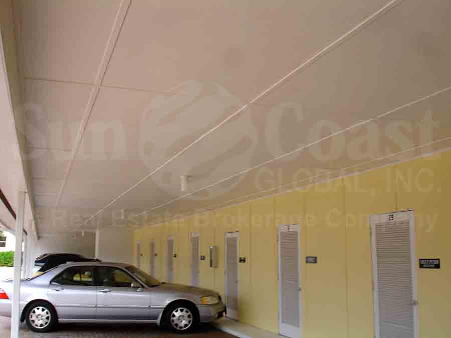 Bahama Club Covered Parking with Storage